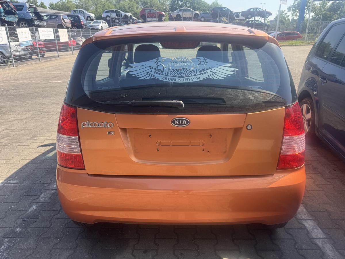Kia Picanto 1 original Kotfl&uuml;gel vorn rechts 03 Orange Metallic Bj.2006